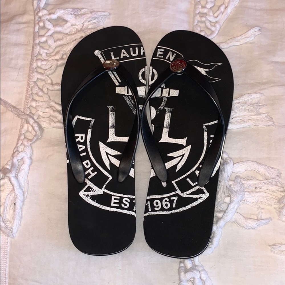 Polo flip flops